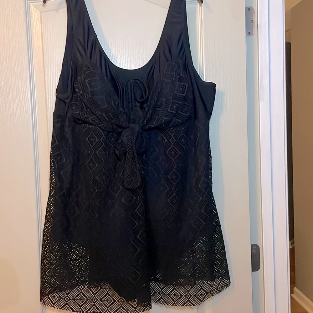 Swim Suit Black Size 22 Brand New Never Worn